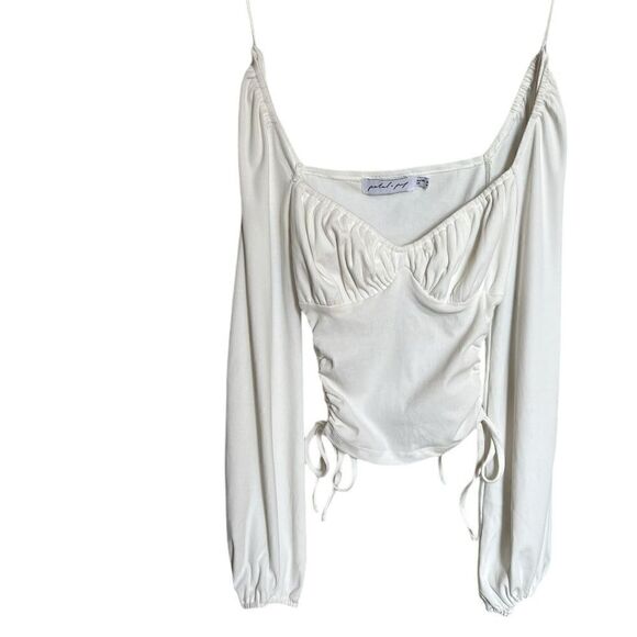Petal & Pup Tops - Petal + Pup Long Sleeve White Blouse Size 4